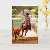 Het nemen van AIM Blank Inside Wenskaart Kaart (Gele Bloem)