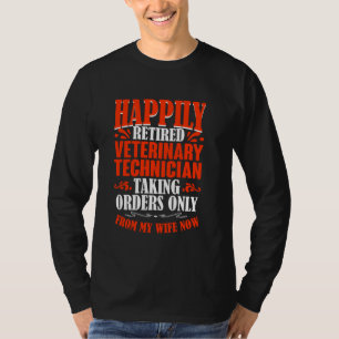 Het nemen van bestellingen van mijn vrouw nu gepen t-shirt