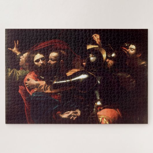 Het nemen van Christus (1602) - Caravaggio Legpuzzel (Horizontaal)