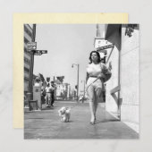  "Het nemen van de hond voor een wandeling" Flat N (Voorkant / Achterkant)