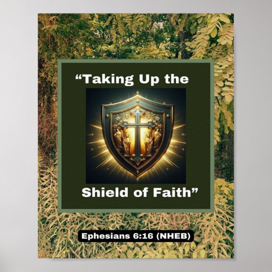 Het nemen van de Shield of Faith - 8 x 10 Poster (Voorkant)