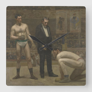 Het nemen van de Telling Vierkante Klok