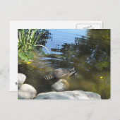 Het nemen van een Dip Racon Briefkaart (Voorkant / Achterkant)