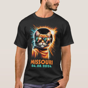 Het nemen van een selfie totale zonsverduistering t-shirt