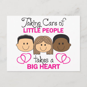 Het nemen van Zorg Briefkaart