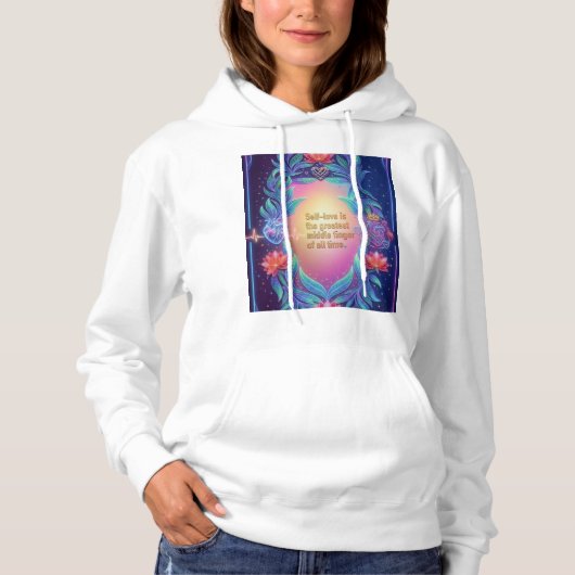 Het Neo Soevereine Hart Hoodie (Voorkant)