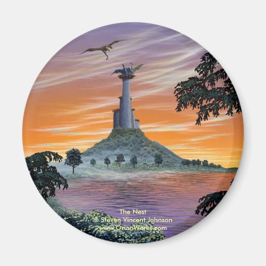 Het Nest, het Nest Steven Vincent Johnsonww.o... Magneet (Voorkant)