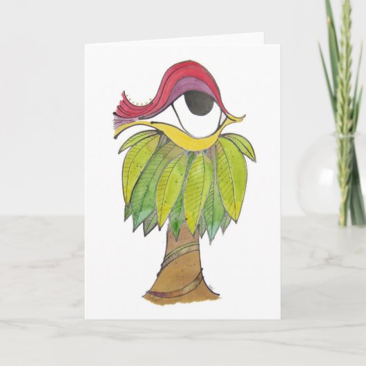 Het nestelen Instinct Notecard Kaart (Voorkant)