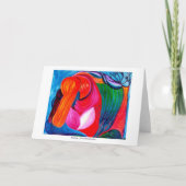 Het nestelen WENSKAART Kaart (Voorkant)