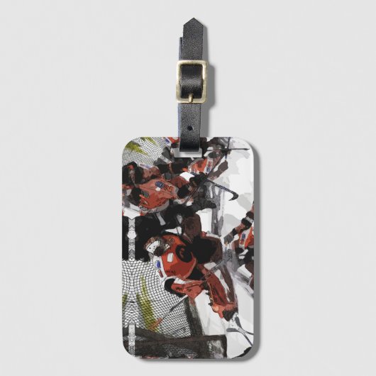 Het net beschermen bagagelabel (Voorkant (verticaal))