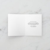 Het Net van Confettien dankt u nota neemt faux van Bedankkaart (Binnen)