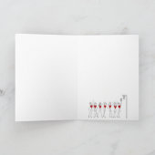 Het Netball en de Sneeuwvlokken van Kerstmis van Feestdagen Kaart (Binnen)