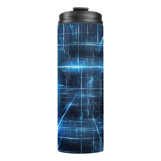 Het netwerklichtpunten van het Web van licht Thermosbeker (Voorkant)
