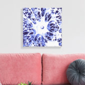 Het neurale netwerk canvas afdruk (Insitu (Woonkamer))