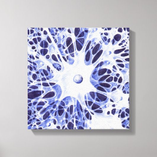 Het neurale netwerk canvas afdruk (Voorkant)