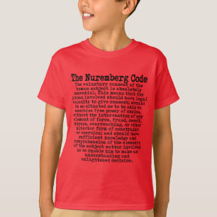 Het Neurenbergse Code T-shirt