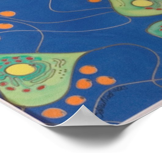 Het neuronale bos poster (Hoek)