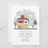 Het neutneutraal Baby shower van de Scoop Chocolat Kaart (Voorkant)