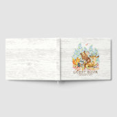 Het Neutral Woodland Baby shower Gastenboek (Volledig)