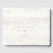 Het Neutral Woodland Baby shower Gastenboek (Achterkant)