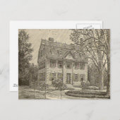 Het New England Mansion Briefkaart (Voorkant / Achterkant)
