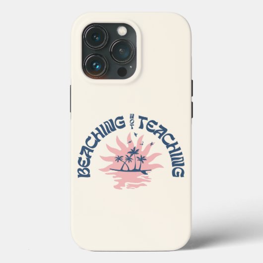 Het niet aanleren van grappige leraar zomerpauze Case-Mate iPhone case (Achterkant)