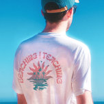 Het niet aanleren van grappige leraar zomerpauze t-shirt<br><div class="desc">Ben je op zoek naar een leuke manier om je liefde voor het strand uit te drukken en les te geven? Kijk niet verder dan het "Beaching Not Teaching" grappige zomerbaanontwerp voor leraren! Het is de perfecte manier om iedereen te laten weten dat als je niet in de klas zit,...</div>