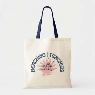 Het niet aanleren van grappige leraar zomerpauze tote bag