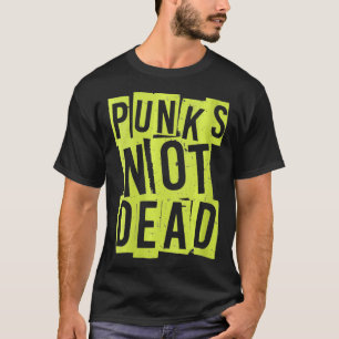 Het niet dode Punk van een vrouw is geen dode gita T-shirt