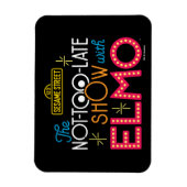 Het niet te laat Show met Elmo Magneet (Verticaal)