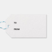 Het nieuw uitgebroede paaskuiken cadeaulabel (Achterkant Horizontaal)