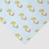 Het nieuw uitgebroede paaskuiken tissuepapier (Detail)