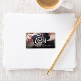 Het Nieuwe Adres van de Foto van het Manuscript va Etiket