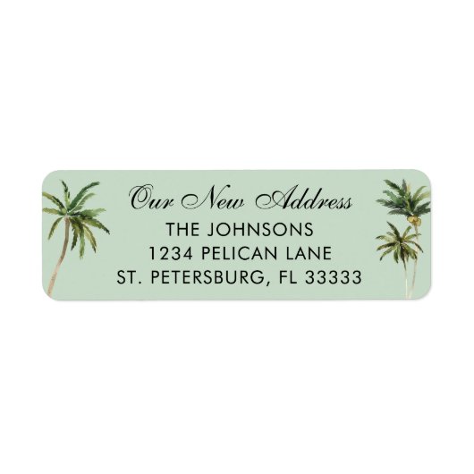 Het nieuwe Adres van de Terugkeer van de Band van  Etiket (Voorkant)