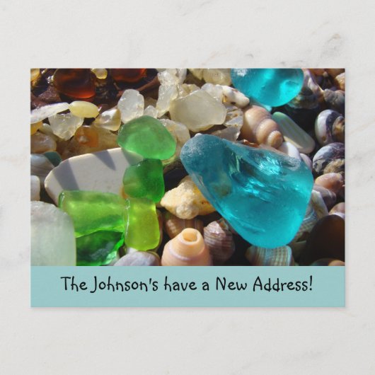 Het nieuwe adres van uw familie briefkaarten Real  (Voorkant)