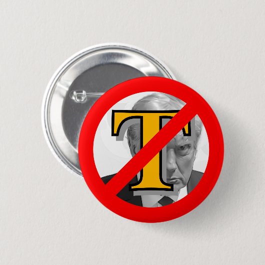 Het nieuwe anti-Trump symbool Ronde Button 5,7 Cm (Voorkant /achterkant)