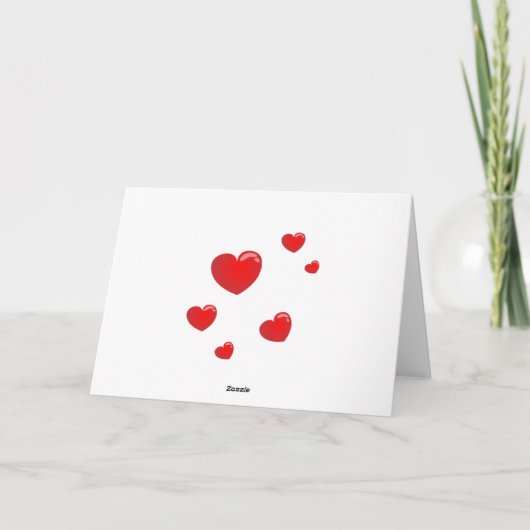 Het nieuwe baby komt! aankondiging (Achterkant)