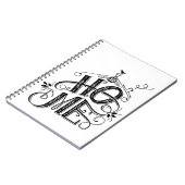 Het nieuwe beeld van de herfst van het huis Grafis Notitieboek (Linkerzijde)