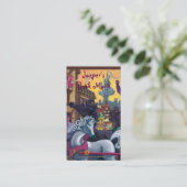 Het nieuwe Bladwijzer van de keizer Visitekaartje (Staand voorkant)