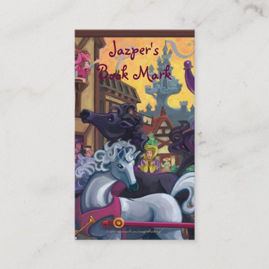 Het nieuwe Bladwijzer van de keizer Visitekaartje (Voorkant)