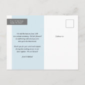 Het nieuwe Briefkaart van de Amerikaanse aankondig (Achterkant)