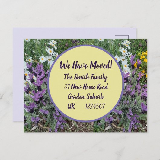 Het Nieuwe Briefkaart van het Adres van de ladder  (Voorkant / Achterkant)