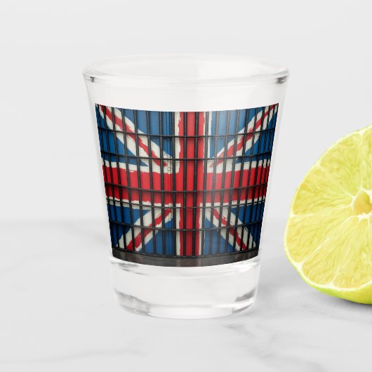 Het nieuwe Britse borrelglas Shot Glas (Voorkant)
