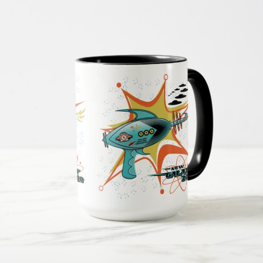 Het nieuwe Galaxy 3000 Ray-Pistool Mok (Voorkant rechts)