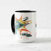 Het nieuwe Galaxy 3000 Ray-Pistool Mok (Voorkant links)