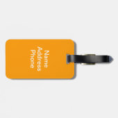 Het nieuwe Hoesje van 52 #12 Bagagelabel (Achterkant horizontaal)
