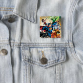 Het nieuwe Hoesje van 52 #2 Vierkante Button 5,1 Cm (In situ)