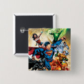 Het nieuwe Hoesje van 52 #2 Vierkante Button 5,1 Cm (Voorkant /achterkant)