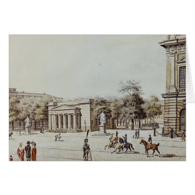 Het nieuwe horlogehuis, naast de Armory, Berlijn (Voorkant Horizontaal)