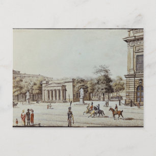 Het nieuwe horlogehuis, naast de Armory, Berlijn Briefkaart